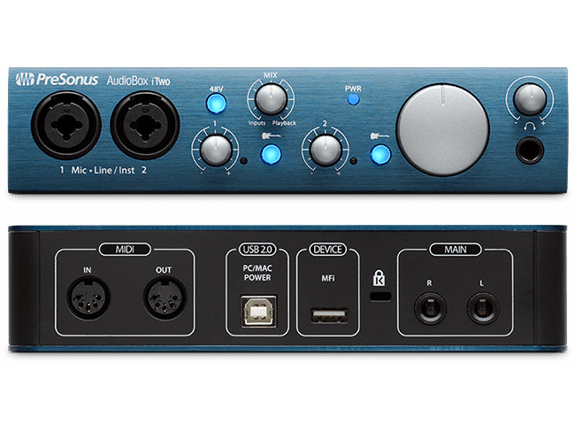 PreSonus AudioBox iTwo USB 2.0 & iPad Recording Interface