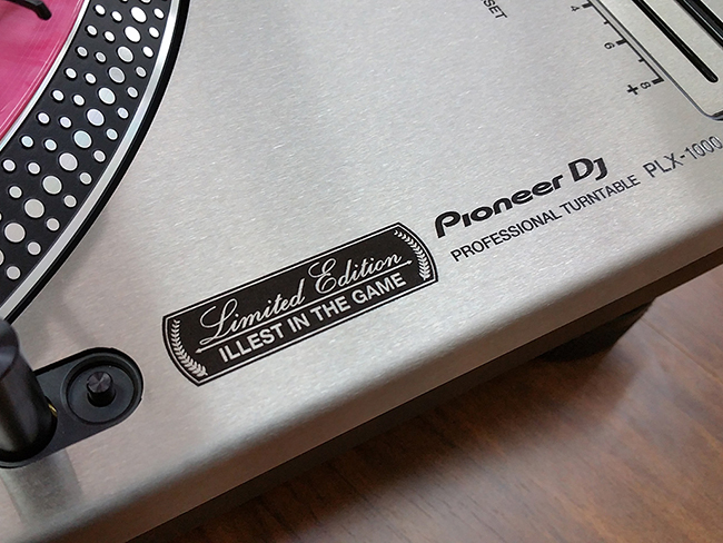 Pioneer DJ PLX-1000 Stainless Steel Plates (SINGLE) - PERSON