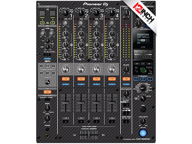 Pioneer DJ DJM-900NXS2 Skinz - Carbon Fiber