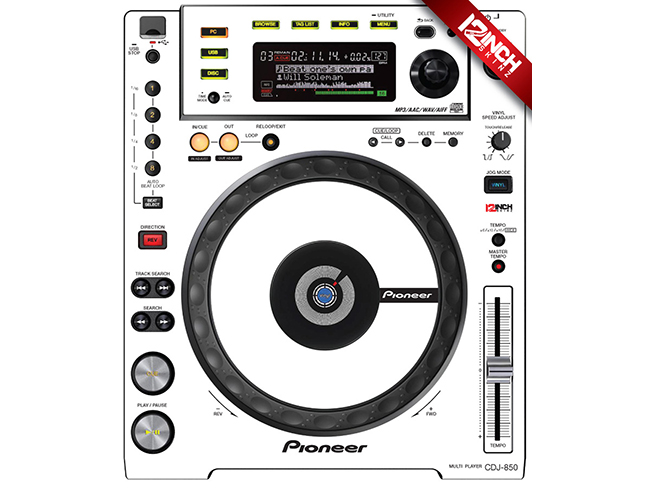 Pioneer DJ CDJ-850 Skinz (PAIR) - COLORS