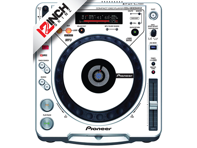 Pioneer DJ CDJ-800MK2 Skinz (PAIR) - Colors